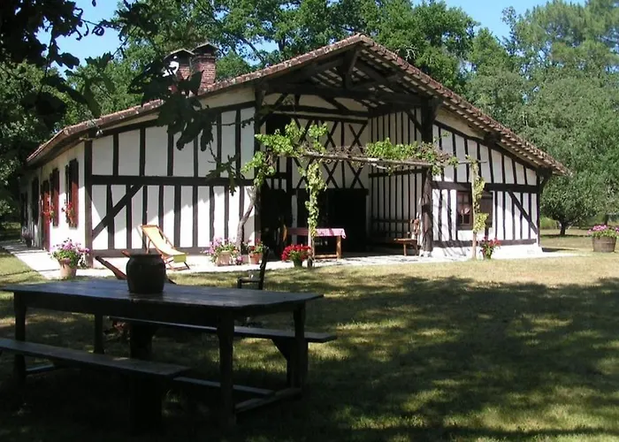 Ferienhaus Authentique Maison Landaise Sore