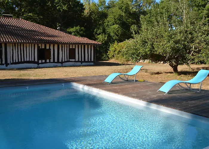 Authentique Maison Landaise Ferienhaus Sore